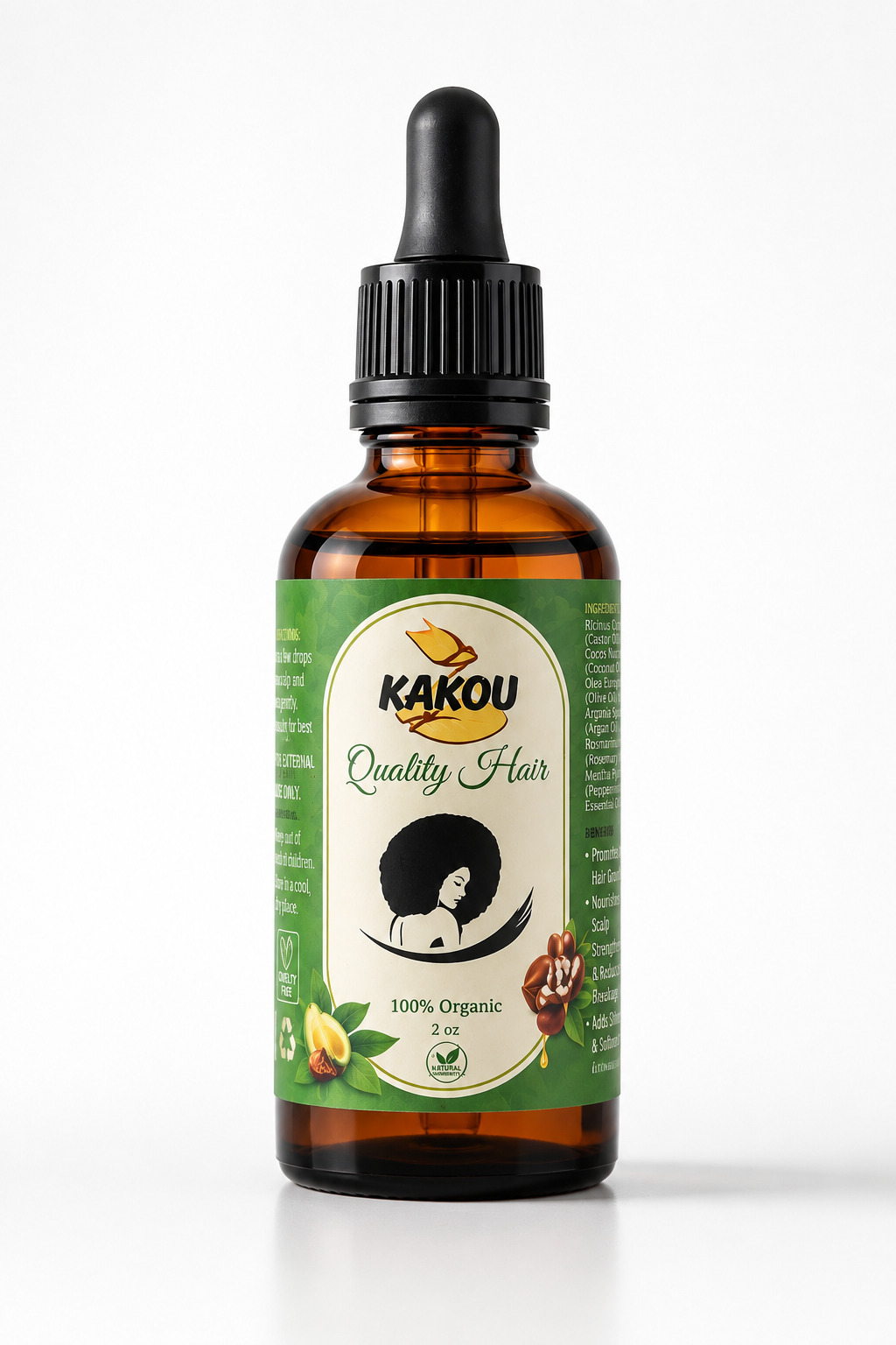 Kakou Quality Hair Oil - 2oz