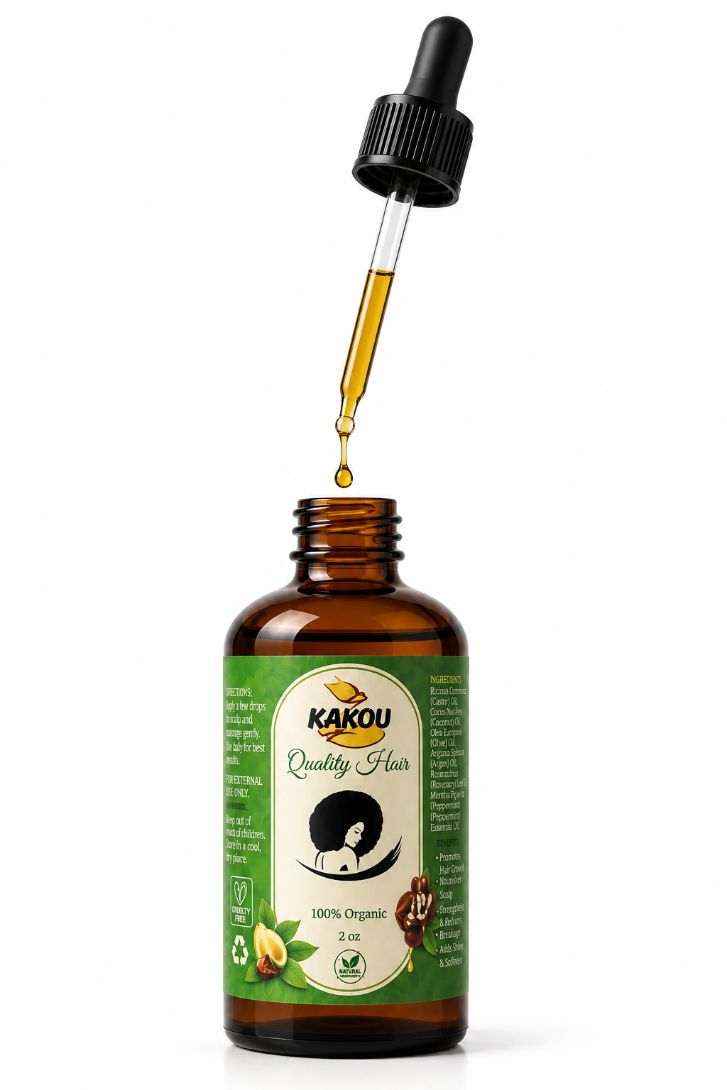 Kakou Quality Hair Oil - 2oz